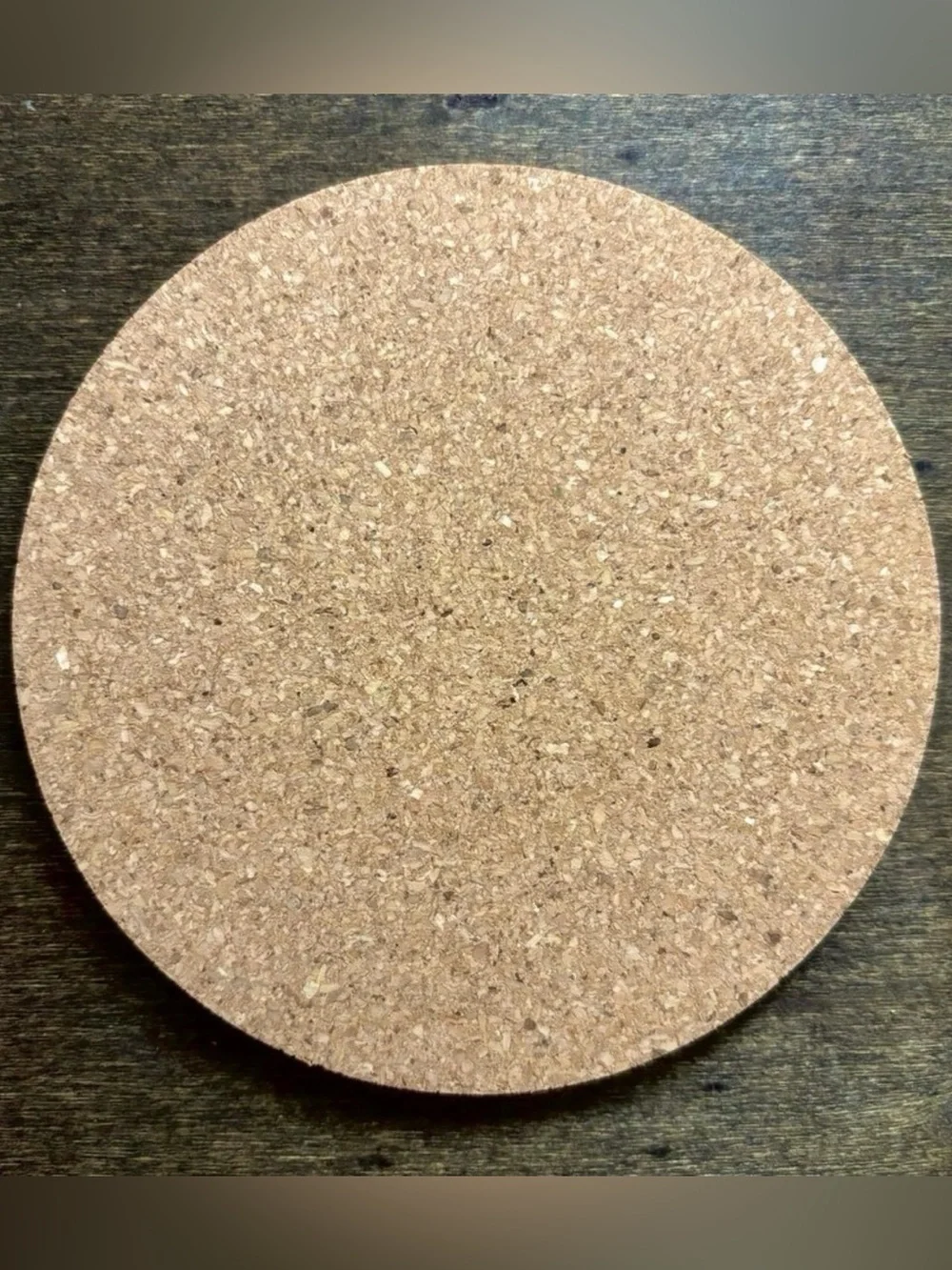 Manchester United Logo Laser Engraved Cork Coaster